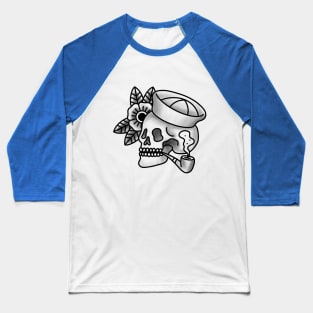 Sailor Skull Baseball T-Shirt